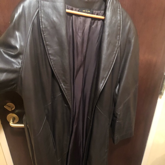 Leather Coat - Picture 3 of 3